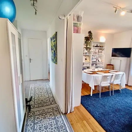 Vue Imprenable - Calme&equipé Avec Parking Privé Apartamento Grenoble