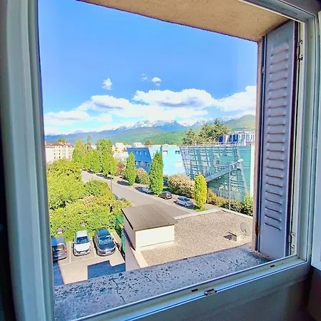 Vue Imprenable - Calme&equipé Avec Parking Privé